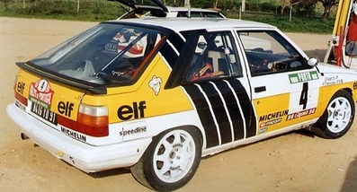 Jean Ragnotti - Pierre Thimonier
21º Rallye de Portugal Vinho do Porto 1987. Renault 11 Turbo (8416 YD 91). Clasificado 2º.

Del 11 al 14 de Marzo, Estoril, Cascais, Lisboa, Portugal.
Superficie: asfalto - tierra.

El Rally tenia un total de 2,088.23 Km de los que 603.50 Km divididos en 37 tramos, eran especiales.

Tomaron la salida 94 equipos, finalizaron 36.@
Palabras clave: ;Renault;Turbo;Portugal;1987;Parque_Cerrado