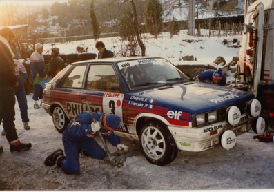 Asistencia del Equipo Philips Renault Elf en el 55º Rallye Automobile de Monte-Carlo 1987
En el Renault 11 Turbo (8416 YD 91) de Jean Ragnotti - Pierre Thimonier, clasificado 6º.

Del 17 al 22 de Enero, Monte-Carlo.
Superficie: asfalto - nieve.

El Rally tenia un total de 3162.00 km de los que 593.45 km divididos en 26 tramos eran especiales, (1 de ellos fue cancelado SS3 Les Egats - St. Luce de 13.50 Km).

Se inscribieron 163 equipos, tomaron la salida 160, finalizaron 93.@
Palabras clave: ;Renault;Montecarlo;1987;Asistencias