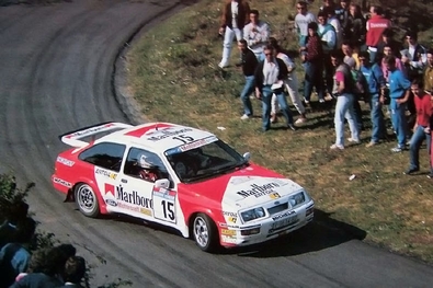 Carlos Sainz Cenamor - Antonio Boto
31º Tour de Corse - Rallye de France 1987. Ford Sierra RS Cosworth (V-9614-BZ). Clasificado 7º.

Del 7 al 9 de Mayo, Ajaccio, Córcega, Francia.
Superficie: asfalto.

El Rally tenia un total de 1367.02 km de los que 618.20 km divididos en 24 tramos eran especiales.

Se inscribieron 103 equipos, tomaron la salida 95, finalizaron 35.@
Palabras clave: ;Ford;Sierra;Cosworth;Corcega;1987;Corse