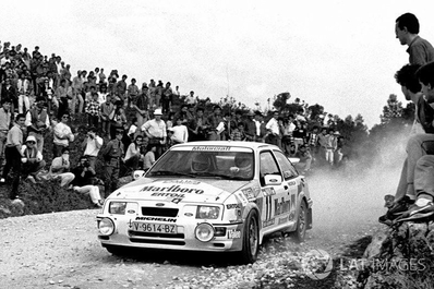 Carlos Sainz Cenamor - Antonio Boto
21º Rallye de Portugal Vinho do Porto 1987. Ford Sierra RS Cosworth (V-9614-BZ). Abandonó por el turbo en SS8 Freita de 24.20 Km

En su debut en una prueba del Mundial consiguieron 2 scratch, por delante de tracciones total como las de Markku Alén, Miki Biasion o Juha Kankkunen con los Lancia Delta HF 4WD.
SS1 Estoril de 13.10 Km (6' 27" a una media de 121.86 km/h) colocándose lideres de la prueba, y en SS6 Prestimo de 12.20 km (7' 57" a una media de 92.08 km/h).

Del 11 al 14 de Marzo, Estoril, Cascais, Lisboa, Portugal.
Superficie: asfalto - tierra.

El Rally tenia un total de 2,088.23 Km de los que 603.50 Km divididos en 37 tramos, eran especiales.

Tomaron la salida 94 equipos, finalizaron 36.
@
Palabras clave: ;Ford;Sierra;Cosworth;Portugal;1987