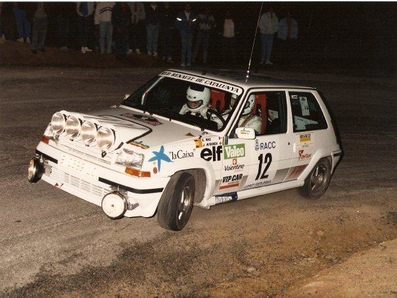 Mas - Jordi Miranda
35º Rally Costa Brava 1987. Renault 5 GT Turbo. Desconocemos resultado final de su participación. 

Del 19 al 21 de Febrero.

Al año siguiente aun habiendo existido una Asamblea en la que los socios de la 
