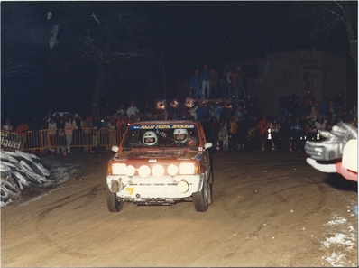 Francisco Cortes Chico - Nuria Oliver
35º Rally Costa Brava 1987. Seat Panda.
Cruce de Cladells largo, tramo helado y nevado.

Del 19 al 21 de Febrero.

Al año siguiente aun habiendo existido una Asamblea en la que los socios de la 