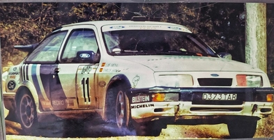 Carlos Sainz Cenamor - Luís Rodríguez Moya
30º Rallye Sanremo - Rallye d'Italia 1988. Ford Sierra RS Cosworth (D373 TAR). Clasificado 5º.
Ford Motor Co. Ltd.

Del 10 al 14 de Octubre, Sanremo, Liguria, Imperia, Italia.
Superficie: asfalto - tierra.

El Rally tenia un total de 2453.87 km de los que 564.96 Km divididos en 43 tramos eran especiales (4 de ellos fueron cancelados SS6 Superspeciale 2 de 2.18 Km, SS11 Tignai de 12.17 Km, SS13 Lanzo 2 de 6.38 Km y SS38 Angua 2 de 12.37 Km).

Se inscribieron 124 equipos, tomaron la salida 124, finalizaron 55.@
Palabras clave: Luis_Moya;Ford;Sierra;Cosworth;Sanremo;Italia;1988