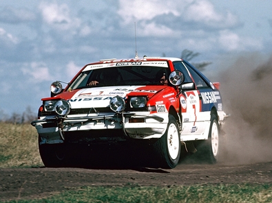 Mike Kirkland - Robin Nixon
37º Marlboro Safari Rally 1989. Nissan 200 SX. Clasificado 2º.

Del 23 al 27 de Marzo, Nairobi.
Superficie: tierra.

El Rally tenia un total de 4538.8 km con 85 controles horarios.

Tomaron la salida 57 equipos, finalizaron 13.@
Palabras clave: ;Nissan;Safari;1989