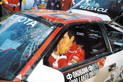 Carlos Sainz Cenamor - Luís Rodríguez Moya
39º 1000 Lakes Rally 1989. Toyota Celica GT-4 -ST165- (K-AM 6108). Clasificado 3º.

Del 25 al 27 de Agosto, Jyväskylä, Finlandia.
Superficie: grava / tierra.

El Rally tenia un total de 1447.34 Km de los que 507.83 Km divididos en 43 tramos eran especiales.

Se inscribieron 200 equipos, tomaron la salida 189, finalizaron 69.@
Palabras clave: ;Luis_Moya;Toyota;Celica;ST165;Finlandia;Finlandia;1989;Personajes