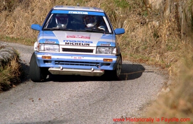 Hannu Mikkola - Christian Geistdörfer
57º Rallye Automobile de Monte-Carlo 1989. Mazda 323 4WD (GVL-668). Clasificado 4º.

Del 21 al 26 de Enero, Monte-Carlo.
Superficie: asfalto - nieve.

El Rally tenia un total de 2872.82 km, de los que 613.25 km, divididos en 24 tramos, eran especiales.

Tomaron la salida 172 equipos, finalizaron 83.@
Palabras clave: ;Mazda;Montecarlo;1989