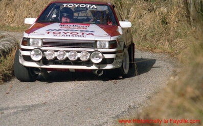 Juha Kankkunen - Juha Piironen
57º Rallye Automobile de Monte-Carlo 1989. Toyota Celica GT-Four 