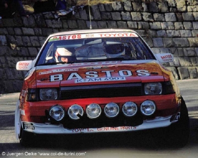 Patrick Snijers - Dany Colebunders
57º Rallye Automobile de Monte-Carlo 1989. Toyota Celica GT-Four 
