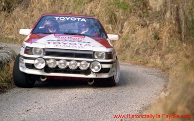 Carlos Sainz Cenamor - Luis Moya
57º Rallye Automobile de Monte-Carlo 1989. Toyota Celica GT-Four 