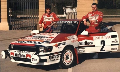 Carlos Sainz Cenamor - Luís Rodríguez Moya
58º Rallye Automobile de Monte-Carlo 1990. Toyota Celica GT-4 