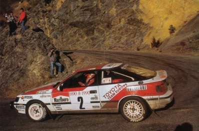 Carlos Sainz Cenamor - Luís Rodríguez Moya
58º Rallye Automobile de Monte-Carlo 1990. Toyota Celica GT-4 