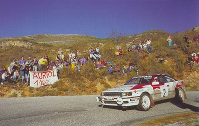 Carlos Sainz Cenamor - Luís Rodríguez Moya
58º Rallye Automobile de Monte-Carlo 1990. Toyota Celica GT-4 