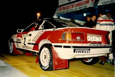Carlos Sainz Cenamor - Luís Rodríguez Moya
24º Rallye de Portugal Vinho do Porto 1990. Toyota Celica GT-4 