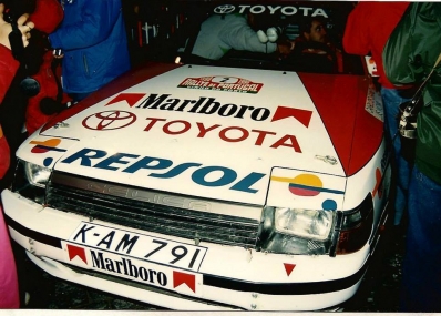 Carlos Sainz Cenamor - Luís Rodríguez Moya
24º Rallye de Portugal Vinho do Porto 1990. Toyota Celica GT-4 