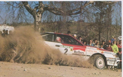 Carlos Sainz Cenamor - Luís Rodríguez Moya
24º Rallye de Portugal Vinho do Porto 1990. Toyota Celica GT-4 