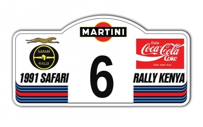 39º Martini Safari Rally Kenya 1991
Prueba 4 de 14
Fecha: a partir del miércoles 27-Marzo-1991 a Lunes, 1-Abril-1991
Superficie: Grava / Barro
El Rally tenia un total de 4520.76 km con 79 controles horarios.
Tomaron la salida 57 equipos, finalizaron 27.
(Dorsal numero 6 de Juha Kankkunen - Juha Piironen, clasificados 1º).@
