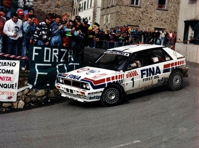 Didier Auriol - Bernard Occelli
33º Rallye Sanremo - Rallye d'Italia 1991. Lancia Delta Integrale 16V (TO 99928R). Clasificado 1º.

Del 12 al 17 de Octubre, Sanremo, Ligúria, Imperia, Italia.
Superficie: asfalto - tierra.

El Rally tenia un total de 2185.96 km de los que 572.91 km divididos en 31 tramos eran especiales (uno de ellos fue cancelado SS5 Castiglione Garfagnana de 9.67 km).

Tomaron la salida 87 equipos, finalizaron 40.@
Palabras clave: Didier_Auriol;Lancia;Delta;Integrale;Sanremo;1991;Chiusdino
