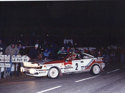 Carlos Sainz Cenamor - Luis Moya
59º Rallye Automobile de Monte-Carlo 1991. Toyota Celica GT-4 