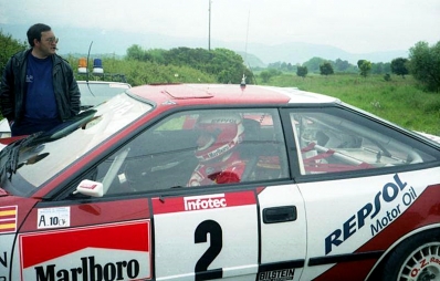 Carlos Sainz Cenamor - Luís Rodríguez Moya
35º Tour de Corse - Rallye de France 1991. Toyota Celica GT-4 