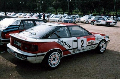 Carlos Sainz Cenamor - Luís Rodríguez Moya
35º Tour de Corse - Rallye de France 1991. Toyota Celica GT-4 