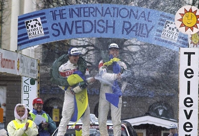 Kenneth Eriksson - Staffan Parmander
40º Internacional Suecia Rally 1991. Mitsubishi Galant VR-4 (H995 HVW). Clasificado 1º.

Del 16 al 18 de Febrero, Karlstad, Suecia.
Superficie: nieve - nieve.

El Rally tenia un total de 1475.10 km de los que 519.90 km divididos en 29 tramos eran especiales.

Se inscribieron 108 equipos, tomaron la salida 108, finalizaron 74.@
Palabras clave: ;Mitsubishi;Galant;VR-4;Suecia;1991;Personajes