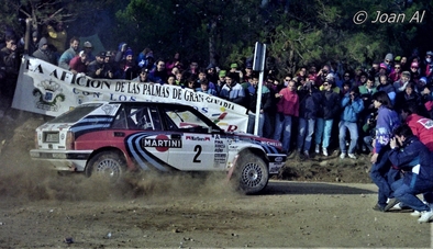 Juha Kankkunen - Juha Piironen
27º Rallye Catalunya - Costa Brava - Rallye de España 1991. Lancia Delta Integrale 16V (TO 76856R). Clasificado 2º.
Martini Lancia

Primer año válido para el Campeonato Mundial de Rallyes.

Del 10 al 13 de Noviembre, Lloret de Mar, Girona, Catalunya, España.
Superficie: asfalto - tierra.

El Rally tenia un total de 1606.98 km de los que 594.01 km divididos en 35 tramos eran especiales, (2 de ellos fueron cancelados SS4 Sant Hilari - Osor de 13.57 Km y SS29 Riera de Merles de 14.36 Km).

Tomaron la salida 76 equipos, finalizaron 33.

© Joan Al
@
Palabras clave: Lancia;Delta;Integrale;Catalunya;1991;Spain;España