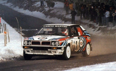 Massimo (Miki) Biasion - Tiziano Siviero
59º Rallye Automobile de Monte-Carlo 1991. Lancia Delta Integrale 16V (TO 92330P). Clasificado 2º.

Del 24 al 30 de Enero, Monte-Carlo.
Superficie: asfalto - nieve.

El Rally tenia un total de 3390.27 km de los que 628.64 km divididos en 27 tramos eran especiales.

Tomaron la salida 167 equipos, finalizaron 75.@
Palabras clave: ;Lancia;Delta;Integrale;Montecarlo;1991