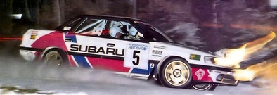 Markku Alen - Ilkka Kivimaki
40º Internacional Suecia Rally 1991. Subaru Legacy RS (G 171 YUD). Clasificado 3º.

Del 16 al 18 de Febrero, Karlstad, Suecia.
Superficie: nieve - nieve.

El Rally tenia un total de 1475.10 km de los que 519.90 km divididos en 29 tramos eran especiales.

Se inscribieron 108 equipos, tomaron la salida 108, finalizaron 74.@
Palabras clave: Markku_Alen;Subaru;Legacy;Suecia;1991;Nieve