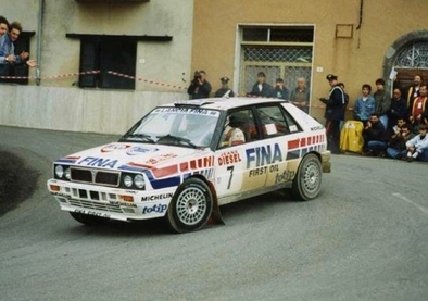 Dario Cerrato - Giuseppe Cerri
33º Rallye Sanremo - Rallye d'Italia 1991. Lancia Delta Integrale 16V (TO 76855R). Clasificado 3º.

Del 12 al 17 de Octubre, Sanremo, Ligúria, Imperia, Italia.
Superficie: asfalto - tierra.

El Rally tenia un total de 2185.96 km de los que 572.91 km divididos en 31 tramos eran especiales (uno de ellos fue cancelado SS5 Castiglione Garfagnana de 9.67 km).

Tomaron la salida 87 equipos, finalizaron 40.@
Palabras clave: ;Lancia;Delta;Integrale;Sanremo;1991;Chiusdino