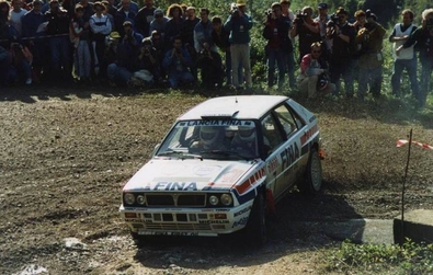 Dario Cerrato - Giuseppe Cerri
33º Rallye Sanremo - Rallye d'Italia 1991. Lancia Delta Integrale 16V (TO 76855R). Clasificado 3º.

Del 12 al 17 de Octubre, Sanremo, Ligúria, Imperia, Italia.
Superficie: asfalto - tierra.

El Rally tenia un total de 2185.96 km de los que 572.91 km divididos en 31 tramos eran especiales (uno de ellos fue cancelado SS5 Castiglione Garfagnana de 9.67 km).

Tomaron la salida 87 equipos, finalizaron 40.@
Palabras clave: ;Lancia;Delta;Integrale;Sanremo;1991