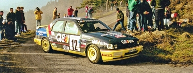 François Delecour - Anne-Chantal Pauwels
59º Rallye Automobile de Monte-Carlo 1991. Ford Sierra RS Cosworth 4x4 (G94 CHK). Clasificado 3º.

Del 24 al 30 de Enero, Monte-Carlo.
Superficie: asfalto - nieve.

El Rally tenia un total de 3390.27 km de los que 628.64 km divididos en 27 tramos eran especiales.

Tomaron la salida 167 equipos, finalizaron 75.@
Palabras clave: ;Ford;Sierra;Cosworth;Montecarlo;1991