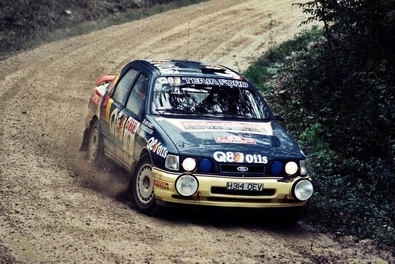 François Delecour - Anne-Chantal Pauwels
33º Rallye Sanremo - Rallye d'Italia 1991. Ford Sierra RS Cosworth 4x4 (H314 OEV). Clasificado 4º.

Del 12 al 17 de Octubre, Sanremo, Imperia, Liguria Italia.
Superficie: asfalto - tierra.

El Rally tenia un total de 2185.96 km de los que 572.91 divididos en 31 tramos, eran especiales.

Tomaron la salida 87 equipos, finalizaron 40.@
Palabras clave: ;Ford;Sierra;RS;Cosworth;Sanremo;1991
