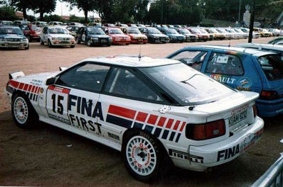 Marc Duez - Klaus Wicha
35º Tour de Corse - Rallye de Francia 1991. Toyota Celica GT-4 "ST165" (K-AM 6212). Clasificado 4º.

Del 28 de Abril al 1 de Mayo, Ajaccio, Córcega, Francia.
Superficie: asfalto.

El Rally tenia un total de 1384.51 km de los que 625.91 km divididos en 27 tramos eran especiales.

Tomaron la salida 101 equipos, finalizaron 43.@
Palabras clave: ;Toyota;Celica;ST165;Corse;Corcega;1991