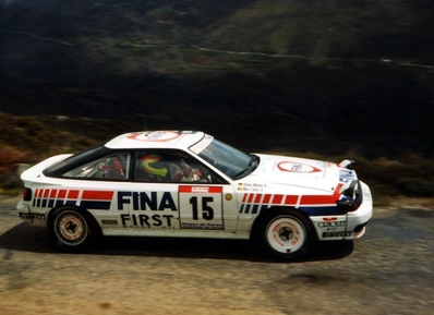 Marc Duez - Klaus Wicha
35º Tour de Corse - Rallye de Francia 1991. Toyota Celica GT-4 
