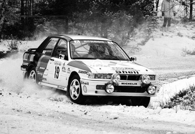 Lasse Lampi - Pentti Kuukkala
40º Internacional Suecia Rally 1991. Mitsubishi Galant VR-4 (E300 MMM). Clasificado 5º.

Del 16 al 18 de Febrero, Karlstad, Suecia.
Superficie: nieve - nieve.

El Rally tenia un total de 1475.10 km de los que 519.90 km divididos en 29 tramos eran especiales.

Se inscribieron 108 equipos, tomaron la salida 108, finalizaron 74.@
Palabras clave: ;Mitsubishi;Galant;VR-4;Suecia;1991;Nieve