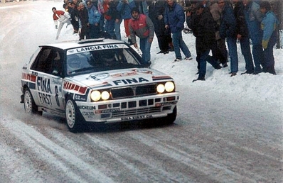 Bruno Saby - Daniel Grataloup
59º Rallye Automobile de Monte-Carlo 1991. Lancia Delta Integrale 16V (191 TV 92). Clasificado 6º.

Del 24 al 30 de Enero, Monte-Carlo.
Superficie: asfalto - nieve.

El Rally tenia un total de 3390.27 km de los que 628.64 km divididos en 27 tramos eran especiales.

Tomaron la salida 167 equipos, finalizaron 75.@
Palabras clave: ;Lancia;Delta;Integrale;Montecarlo;1991;Nieve