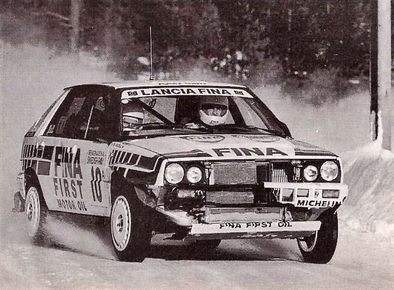 Didier Auriol - Bernard Occelli
40º International Swedish Rally 1991. Lancia Delta Integrale 16V (TO 40002P). Clasificado 9º.
Jolly Club

Del 16 al 18 de Febrero, Karlstad, Suecia.
Superficie: nieve - nieve.

El Rally tenia un total de 1475.10 km de los que 519.90 km divididos en 29 tramos eran especiales.

Se inscribieron 108 equipos, tomaron la salida 108, finalizaron 74.@
Palabras clave: Didier_Auriol;Lancia;Delta;Integrale;Suecia;1991;Nieve