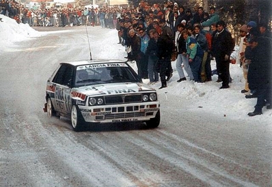 Yves Loubet - Jean-Paul Chiaroni
59º Rallye Automobile de Monte-Carlo 1991. Lancia Delta Integrale 16V. Clasificado 9º.

Del 24 al 30 de Enero, Monte-Carlo.
Superficie: asfalto - nieve.

El Rally tenia un total de 3390.27 km de los que 628.64 km divididos en 27 tramos eran especiales.

Tomaron la salida 167 equipos, finalizaron 75.@
Palabras clave: Yves_Loubet;Lancia;Delta;Integrale;Montecarlo;1991;Nieve