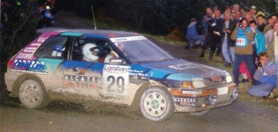 Gregoire de Mevius - Herve Sauvage
47º Lombard RAC Rally 1991. Mazda 323 GTX. Clasificado 22º.

Del 24 al 28 de Noviembre, Harrogate, Yorkshire, Inglaterra.
Superficie: tierra.

El Rally tenia un total de 2355.31 Km de los que 565,51 Km divididos en 37 tramos eran especiales.

Se inscribieron 160 equipos, tomaron la salida 151, finalizaron 82.@
Palabras clave: Mazda;GTX;Gran_Bretaña;RAC_Rally;Lombard;1991