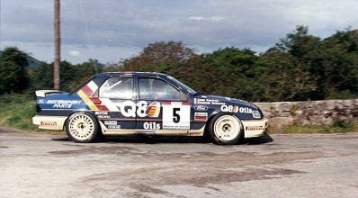 François Delecour - Anne-Chantal Pauwels
35º Tour de Corse - Rallye de Francia 1991. Ford Sierra RS Cosworth 4x4 (H314 OEV). Abandonó por la transmisión en SS22 Fango - Partinello - 31.48 km.

Del 28 de Abril al 1 de Mayo, Ajaccio, Córcega, Francia.
Superficie: asfalto.

El Rally tenia un total de 1384.51 km de los que 625.91 km divididos en 27 tramos eran especiales.

Tomaron la salida 101 equipos, finalizaron 43.@
Palabras clave: ;Ford;Sierra;RS;Cosworth;Corcega;1991;Corse
