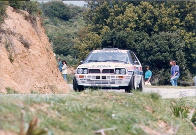 Bruno Saby - Daniel Grataloup
35º Tour de Corse - Rallye de France 1991. Lancia Delta Integrale 16V (7362 VT 92). Abandonó por daños de accidente en SS9 Aullene - Zicavo de 25.36 km.

Del 28 de Abril al 1 de Mayo, Ajaccio, Córcega, Francia.
Superficie: asfalto.

El Rally tenia un total de 1384.51 km de los que 625.91 km divididos en 27 tramos eran especiales.

Tomaron la salida 101 equipos, finalizaron 43.@
Palabras clave: ;Lancia;Delta;Integrale;Corcega;1991;Corse