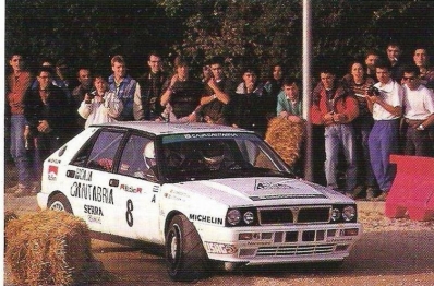 Jesus Puras - Jose Arrarte
27º Rallye Catalunya - Costa Brava - Rallye de España 1991. Lancia Delta HF (TO 40001P) Integrale 16v. Abandonó por motor en SS31 Lloret de Mar de 14.75 Km.

Del 10 al 13 de Noviembre, Lloret de Mar, Girona, Catalunya, España.
Superficie: asfalto - tierra.

El Rally tenia un total de 1606.98 km de los que 594.01 km divididos en 35 tramos eran especiales, (2 de ellas fueron canceladas SS4 Sant Hilari - Osor de 13.57 Km y SS29 Riera de Merles de 14.36 Km).

Tomaron la salida 76 equipos, finalizaron 33.@
Palabras clave: Lancia;Delta;Integrale;Catalunya;Costa_Brava;1991;Spain;España