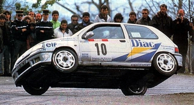 Jean Ragnotti - Gilles Thimonier
35º Tour de Corse - Rallye de France 1991. Renault Clio 16V (694 ANC 91). Abandonó por la transmisión en SS15 Linguizzetta - Favalello de 45.50 km.

Del 28 de Abril al 1 de Mayo, Ajaccio, Córcega, Francia.
Superficie: asfalto.

El Rally tenia un total de 1384.51 km de los que 625.91 km divididos en 27 tramos eran especiales.

Tomaron la salida 101 equipos, finalizaron 43.@
Palabras clave: ;Renault;Clio;Corse;Corcega;1991