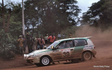 Hiroshi Nishiyama - Hiroki Sugiura
23º Rallye Cote d'Ivoire - Bandama 1991. Nissan Pulsar GTi-R. Abandonó por la caja de cambios.

Del 27 al 31 de Octubre, Abidjan, Costa d'Ivori, África.
Superficie: tierra.

Tomaron la salida 37 equipos, finalizaron 9.@
Palabras clave: Nissan;GTI-R;Costa_Marfil;1991