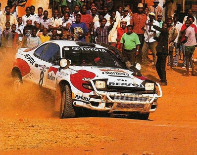 Carlos Sainz Cenamor - Lui­s Moya
40º Martini Safari Rally Kenya 1992. Toyota Celica Turbo 4WD 