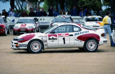 Carlos Sainz Cenamor - Luís Rodríguez Moya
36º Tour de Corse - Rallye de France 1992. Toyota Celica Turbo 4WD 