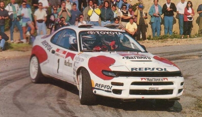 Carlos Sainz Cenamor - Luís Rodríguez Moya
36º Tour de Corse - Rallye de France 1992. Toyota Celica Turbo 4WD 