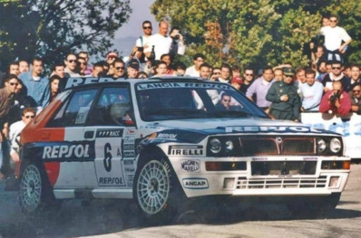 Gustavo Trelles - Jorge del Buono
29º Rallye Catalunya - Costa Brava - Rallye de España 1993. Lancia Delta HF Integrale (TO 85302S). Clasificado 6º.

Del 1 al 4 de Noviembre, Lloret de Mar, Girona, Catalunya, España.
Superficie: asfalto.

El Rally tenia un total de 1750.85 km de los que 513.60 km divididos en 29 tramos eran especiales.

Se inscribieron 100 equipos, tomaron la salida 95, finalizaron 39.

Foto 1 de 3
@
Palabras clave: Gustavo_Trelles;Lancia;Delta;Integrale;Catalunya;Costa_Brava;1993;Spain;España