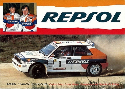 Carlos Sainz Cenamor - Lui­s Moya
27º Rallye de Portugal - Vinho do Porto 1993. Lancia Delta HF Integrale (TO 73023T). Abandonó al volcar en SS22 Montim 2 de 5.00 Km.

Del 3 al 6 de Marzo, Portugal.
Superficie: asfalto - tierra.

El Rally tenia un total de 2164.91 km de los que 576.13 km divididos en 38 tramos eran especiales (una de ellas fue cancelada SS10 Caramulo de 14.08 Km).

Se inscribieron 90 equipos, tomaron la salida 84, finalizaron 32.@
Palabras clave: ;Lancia;Delta;Integrale;Portugal;1992