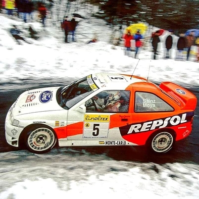 Carlos Sainz Cenamor - Lui­s Moya
65º Rallye Automobile de Monte-Carlo 1997. Ford Escort WRC (P6 FMC). Clasificado 2º.

Del 18 al 22 de Enero, Monte-Carlo.
Superficie: asfalto - nieve.

El Rally tenia un total de 1704.90 km de los que 398.31 km divididos en 18 tramos, eran especiales.

Tomaron la salida 23 equiposs, finalizaron 17.@
Palabras clave: ;Luis_Moya;Ford;Escort;WRC;Montecarlo;1997